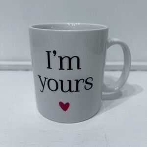 Indigo White Dishwasher & Microwave Safe I’m Yours ❤️ Coffee/Tea‎ Mug